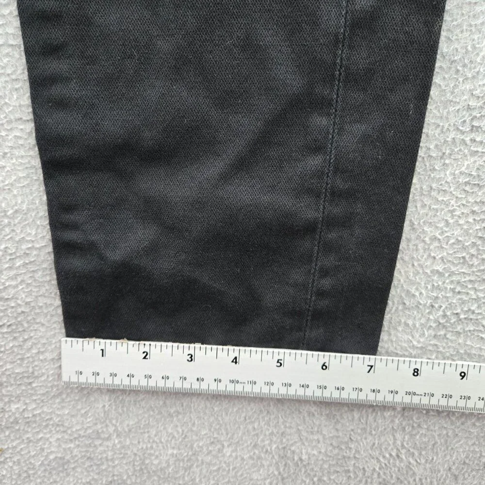 True Religion Men Jeans‎ 31 Black Skinny Denim Mid Rise Pockets 33